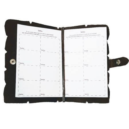 Funda Credencial Peregrino de Pel | Corzo Artesanía