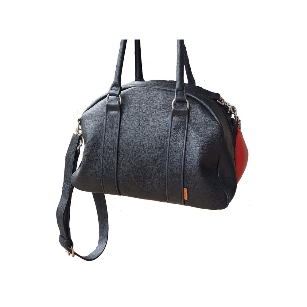 Bolso fin de semana de piel