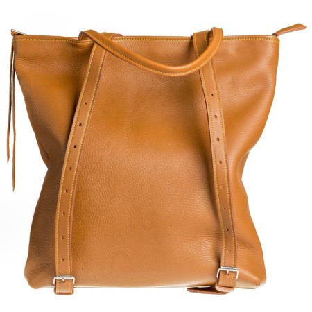Mochila de piel animal print