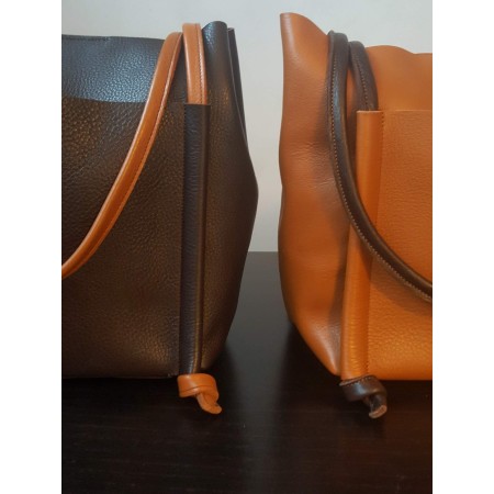 Soul Large Leather Shopper Bag | Corzo Artesanía