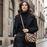 Bolso ORIGEN de piel artesanal | Animal print  | Corzo Artesania