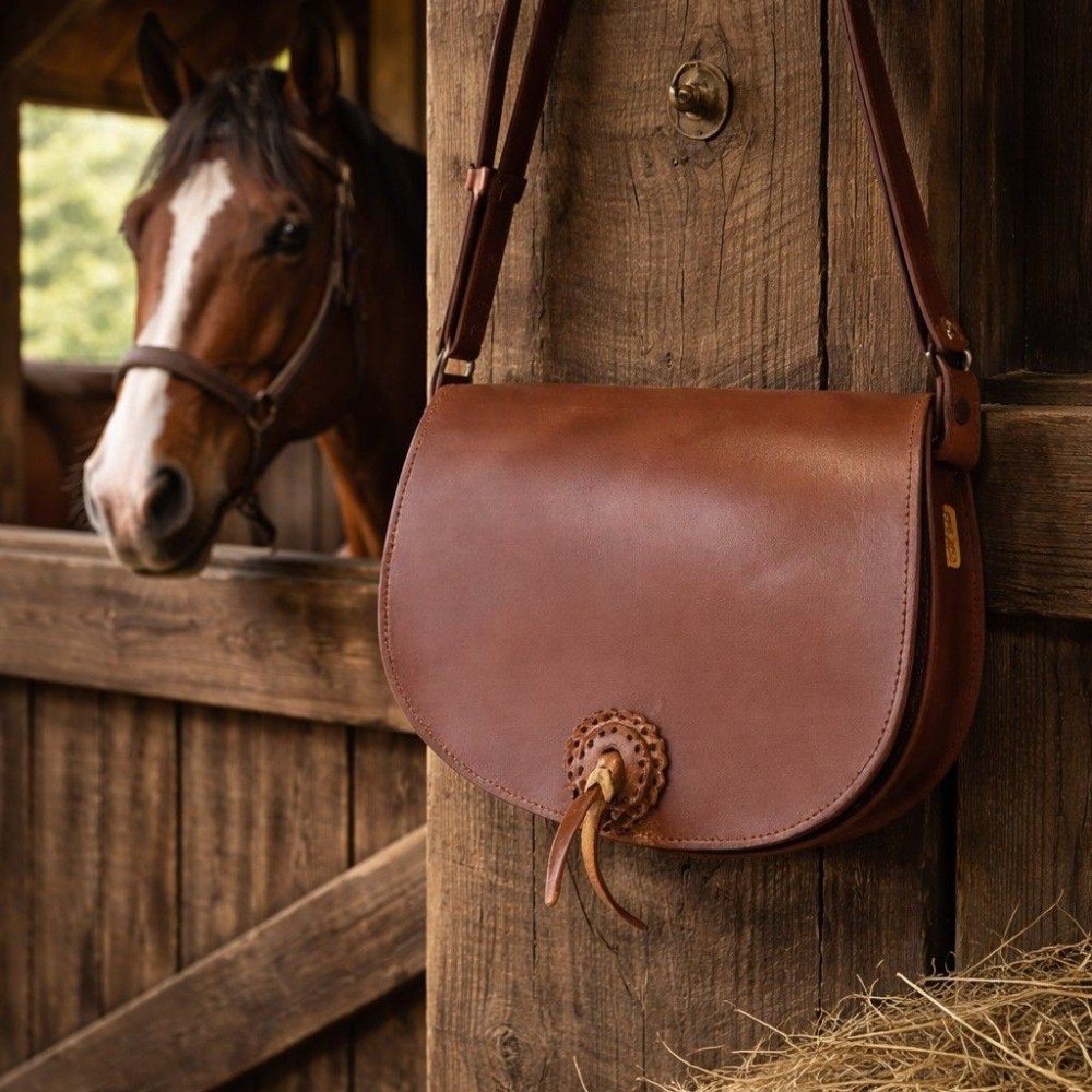 Bolso de piel Cartujano artesanal | Corzo