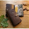 Funda Credencial Peregrino de Piel | Corzo Artesanía