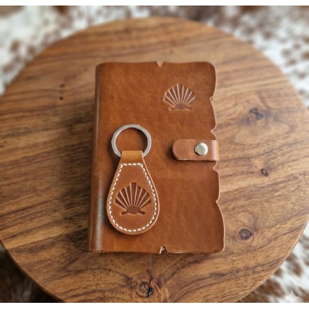 Funda Credencial Peregrino de Piel | Corzo Artesanía