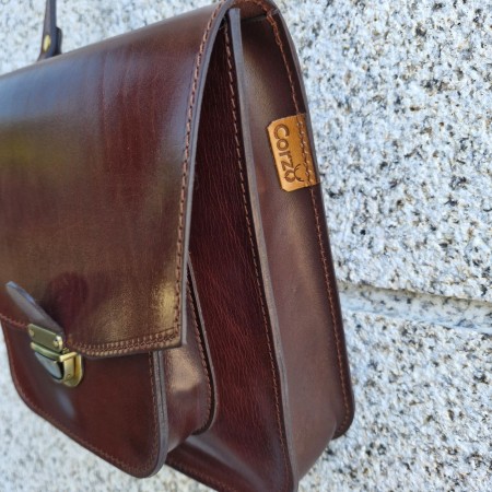 Bolso de pel Ezaro - Corzo