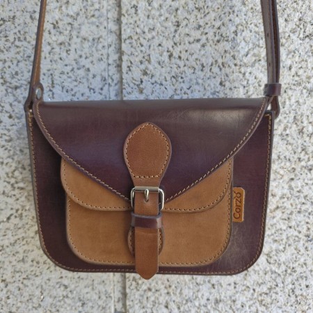 Paseo small leather crossbody bag | Corzo