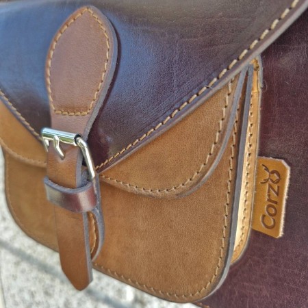 Bolso bandolera de piel Paseo | Corzo