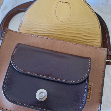 Bolso bandolera de piel Paseo | Corzo