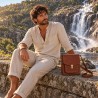 Bolso de piel Ezaro - Corzo