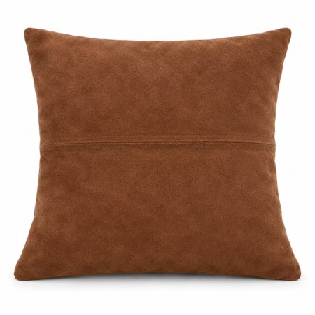 Coxín de pel con pelo natural 40 × 40 | Corzo Artesanía